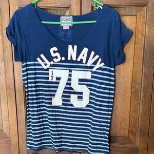 PINK Victoria's Secret Navy Tee